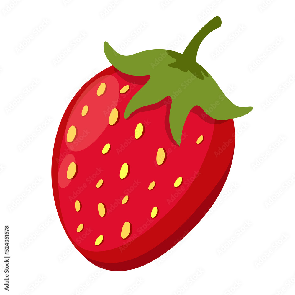 strawberry isolated on white background strawberry isolated on white background