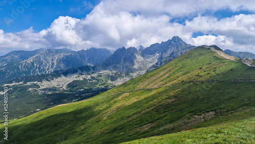 Panorama of the Tatra mountains