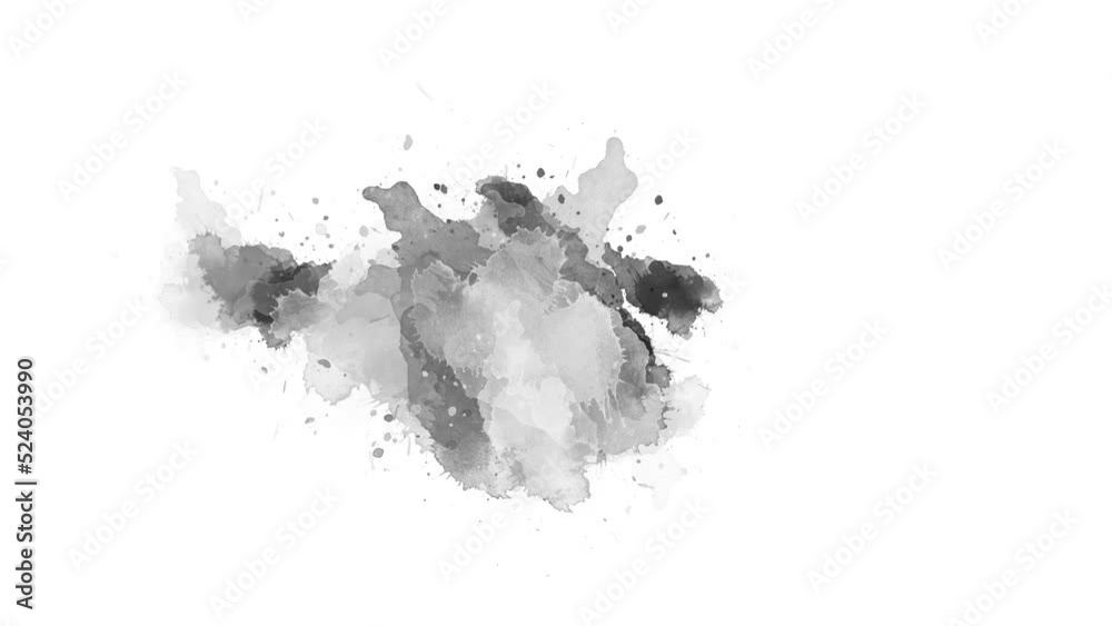 ink splatters compositing animation. watercolor black ink splatter compositing. Abstract ink splatter transition. ink brush stroke, fluid art background, overlay, alpha matte composition. ink splatters compositing animation. watercolor black ink splatter compositing. Abstract ink splatter transition. ink brush stroke, fluid art background, overlay, alpha matte composition.