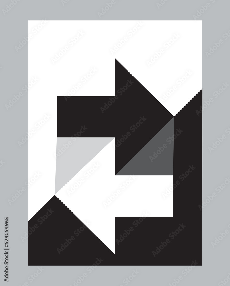 left right direction black and white arrow template for brochure and flyer design, creating negative space opposite direction arrows, left right direction black and white arrow template for brochure and flyer design, creating negative space opposite direction arrows,