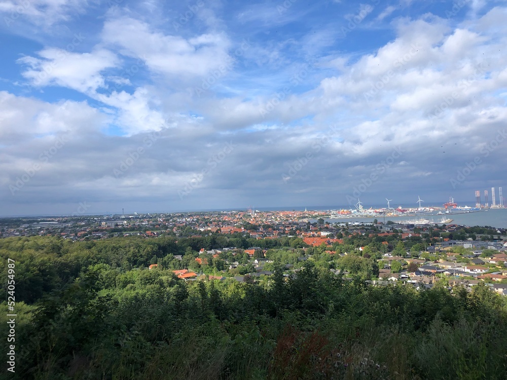 panorama of the city