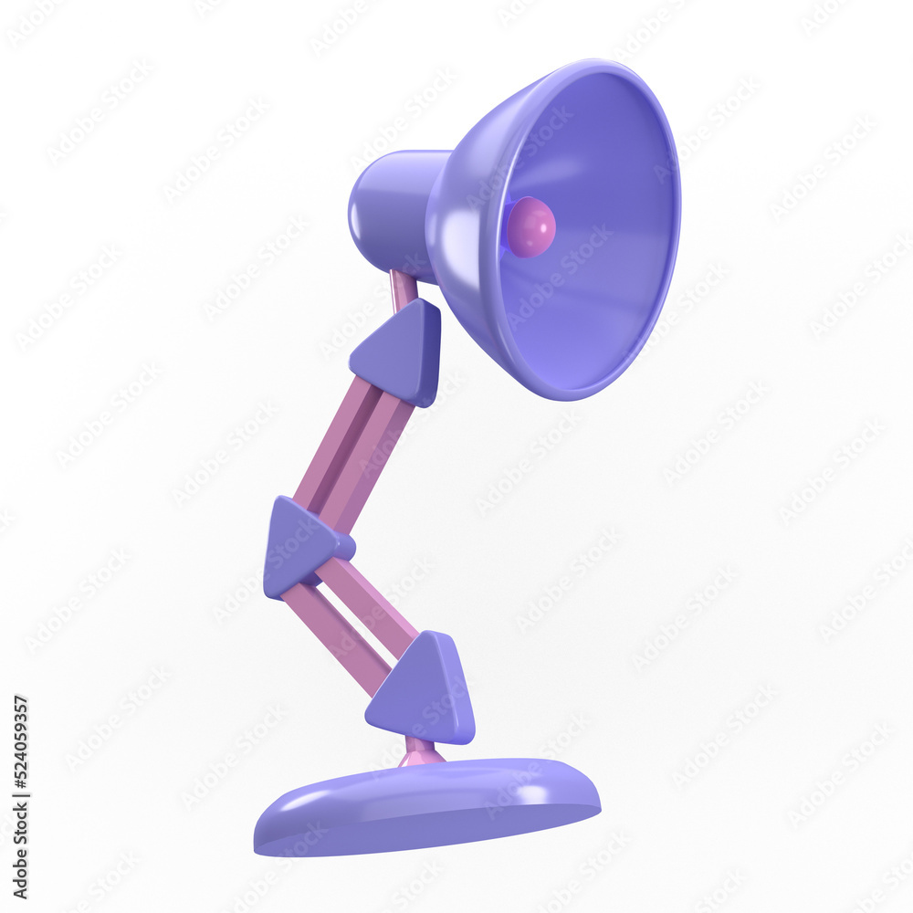 3d desk lamp icon, for UI, poster, banner, social media post. 3D rendering 3d desk lamp icon, for UI, poster, banner, social media post. 3D rendering