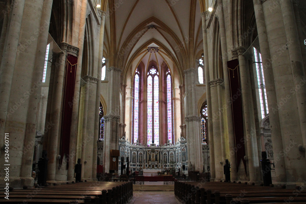 saint-étienne cathedral in toul (france)