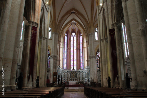 Fototapeta Naklejka Na Ścianę i Meble -  saint-étienne cathedral in toul (france)