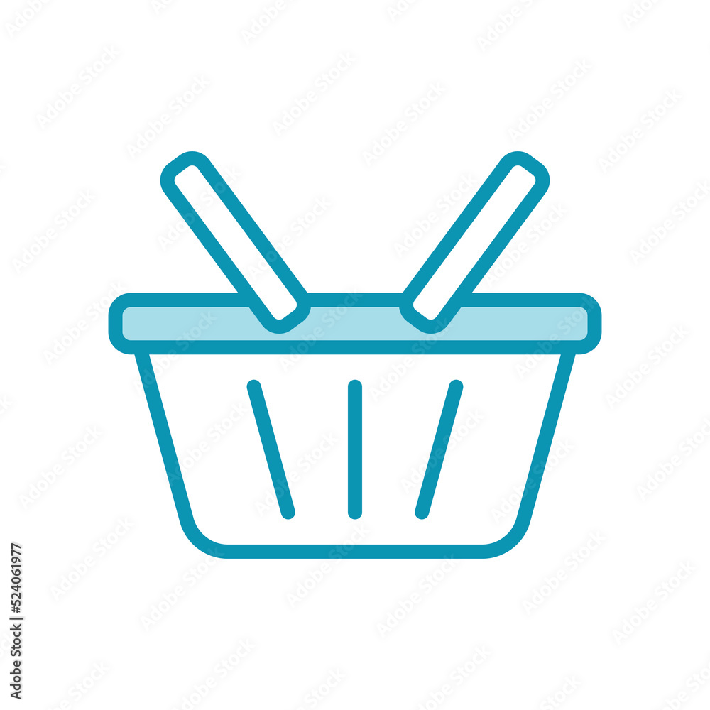 shopping bag icon vector design template simple and clean