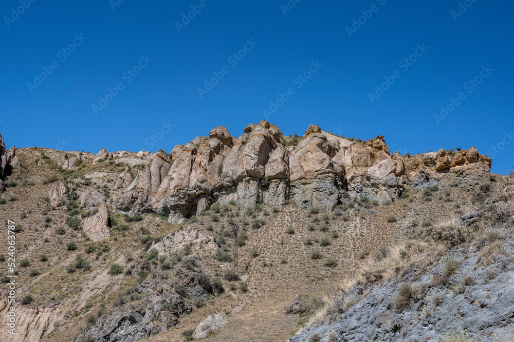 mountain landscape on a summer sunny day in the mountains of Armenia mountain landscape on a summer sunny day in the mountains of Armenia