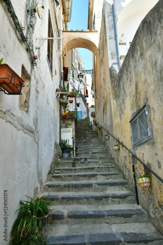 The Italian village of Albori. photo