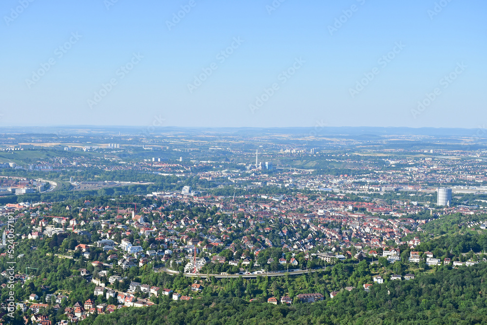 View of Stuttgart city, Germany