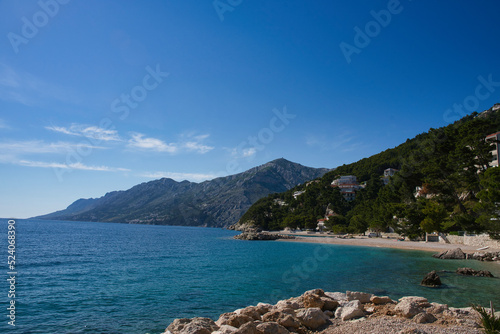 Fototapeta Naklejka Na Ścianę i Meble -  Urlaub am Meer und Bergen
