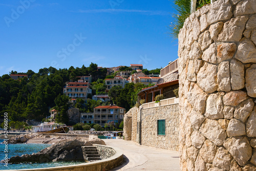 Fototapeta Naklejka Na Ścianę i Meble -  Mediterane Häuser am Meer