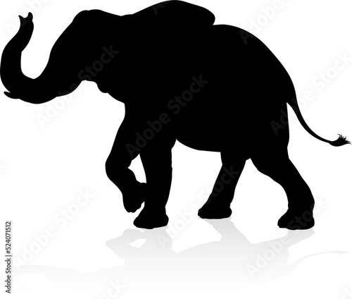 Elephant Animal Silhouette