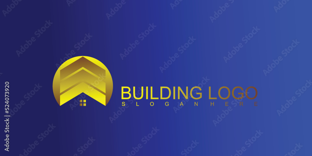 Building logo with modern style Building logo with modern style