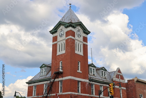 The Clock Tower Center of Bracebridge, Ontario photo