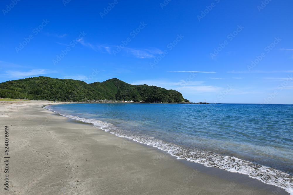 高知県四万十町　興津海岸　小室の浜