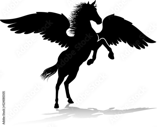 Pegasus Silhouette Mytholog...