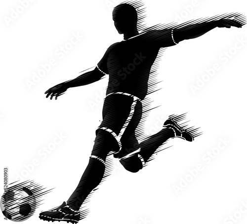 Soccer Football Player Spor...