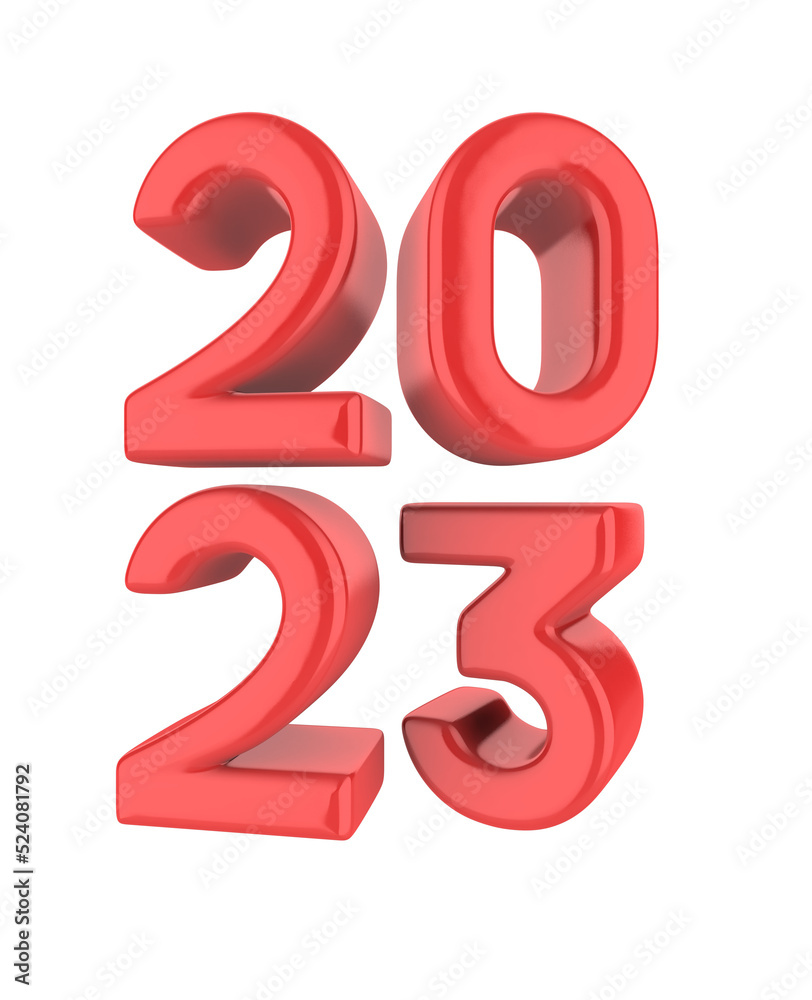 3d red numbers 3d red numbers