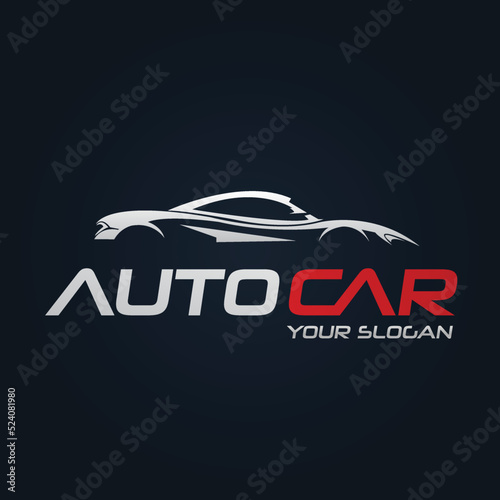 Car Garage Premium Concept Logo Design