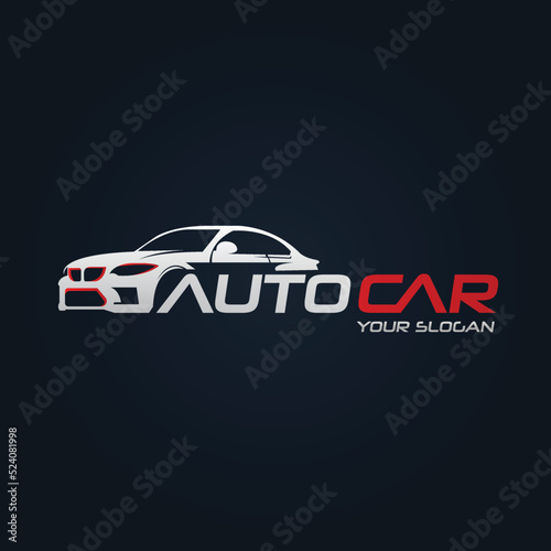 Car Garage Premium Concept Logo Design
