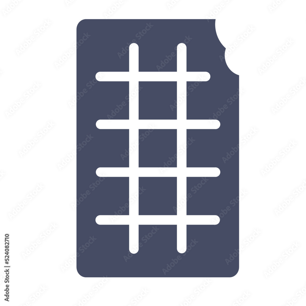 Chocolate Bar Icon Chocolate Bar Icon