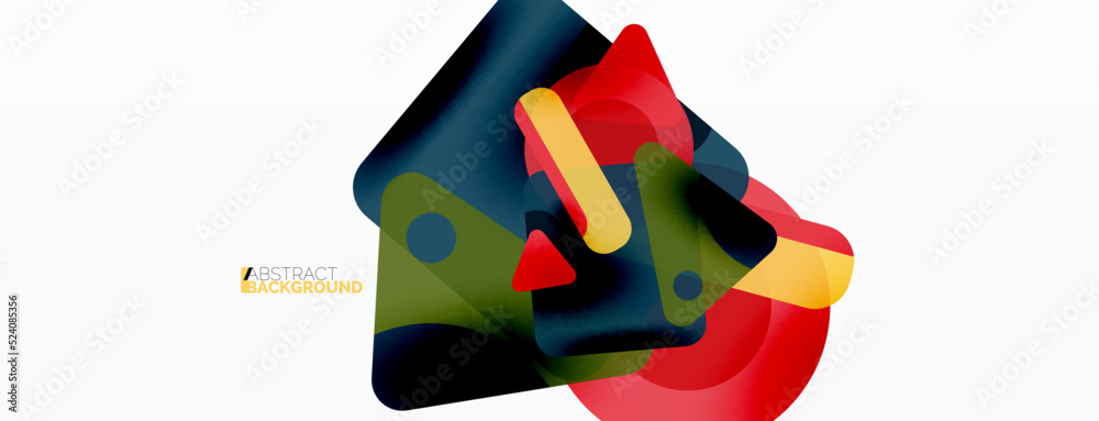 Primitive geometric shapes - line, triangle, square and circle composition. Vector geometric minimal abstract background for wallpaper, banner, background, landing page Primitive geometric shapes - line, triangle, square and circle composition. Vector geometric minimal abstract background for wallpaper, banner, background, landing page