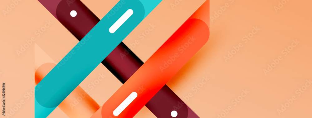 Background overlapping lines. Dynamic lines abstract wallpaper ...
