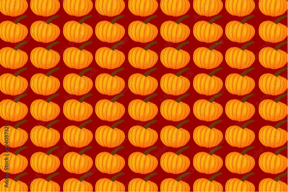 Fototapeta premium pumpkin pattern design for halloween