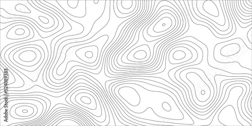 Abstract background with Black and white abstract background . Abstract topographic contours map background .Topographic background and texture, monochrome image. Topographic background and texture .