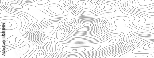 Abstract background with Black and white abstract background . Abstract topographic contours map background .Topographic background and texture, monochrome image. Topographic background and texture .