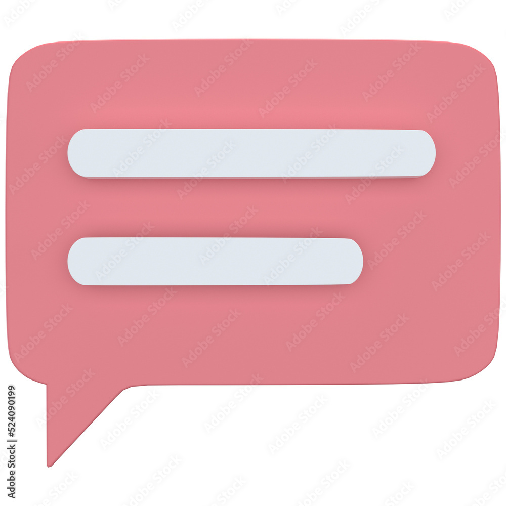 3d chat illustration, for UI, poster, banner, social media post. 3D rendering 3d chat illustration, for UI, poster, banner, social media post. 3D rendering