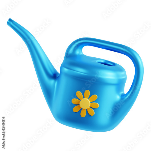 watering can 3D icon illustration