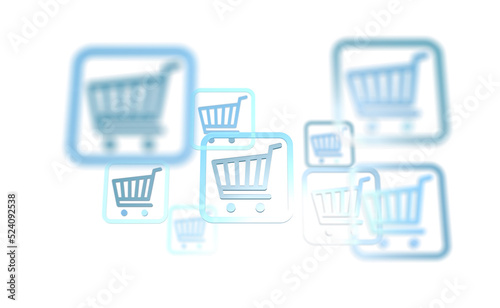 Shopping Cart Flat Design E...