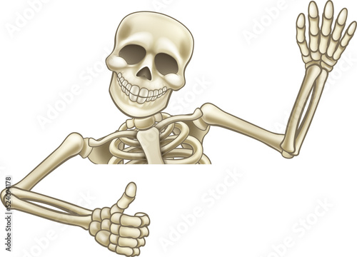 Thumbs Up Cartoon Halloween...