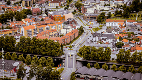 view of the city