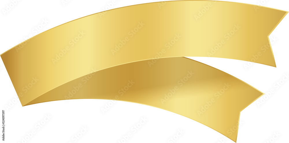 gold ribbon, sticker golden ribbon, gold label, tape bow gold ribbon, sticker golden ribbon, gold label, tape bow