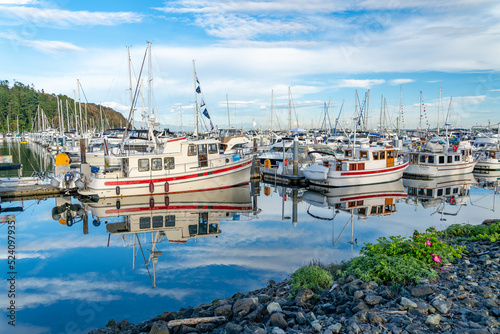 The Gorgeous Sea Port Town of Anacortes Washington photo