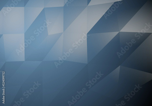 3D navy abstract geometric wallpaper