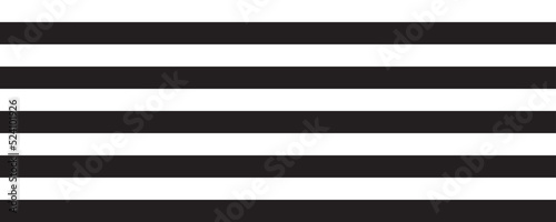 The horizontal line of black and white lines.