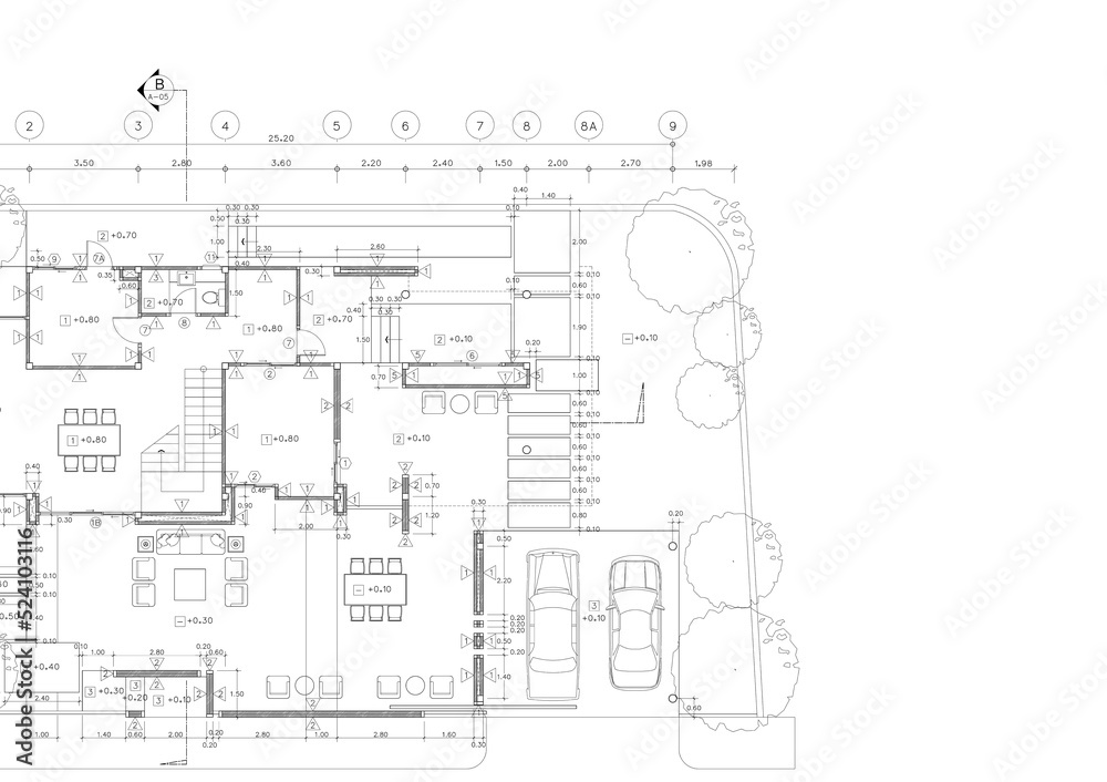 Write a blueprint architecture for building.