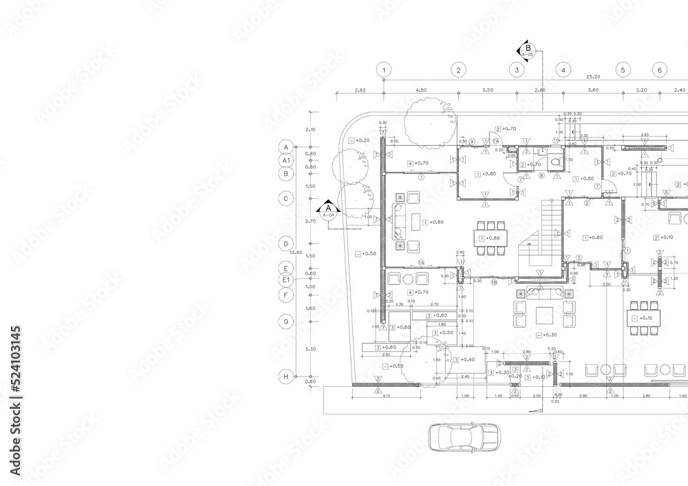 Write a blueprint architecture for building.