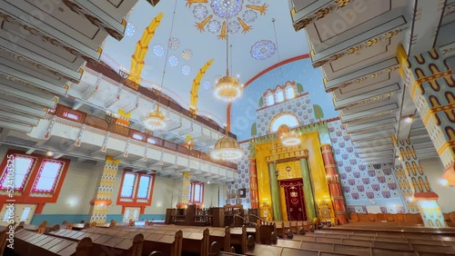 Explore Kazinczy Street Synagogue in Budapest, Hungary