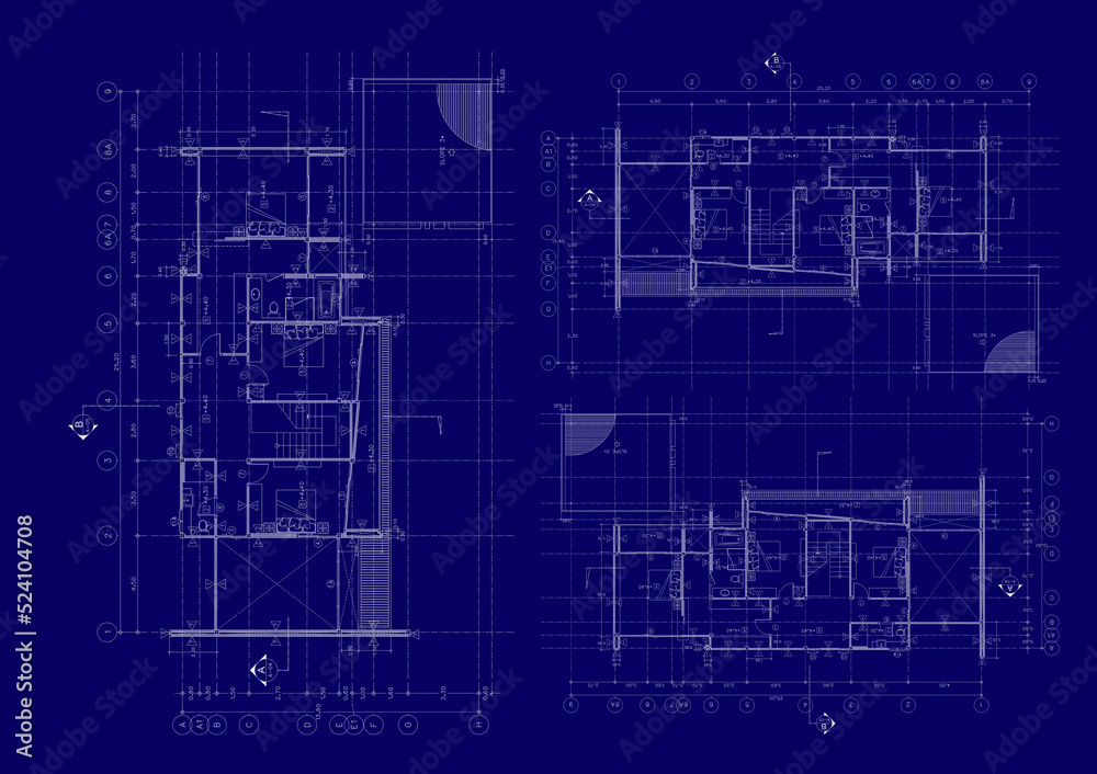 Write a blueprint architecture for building.