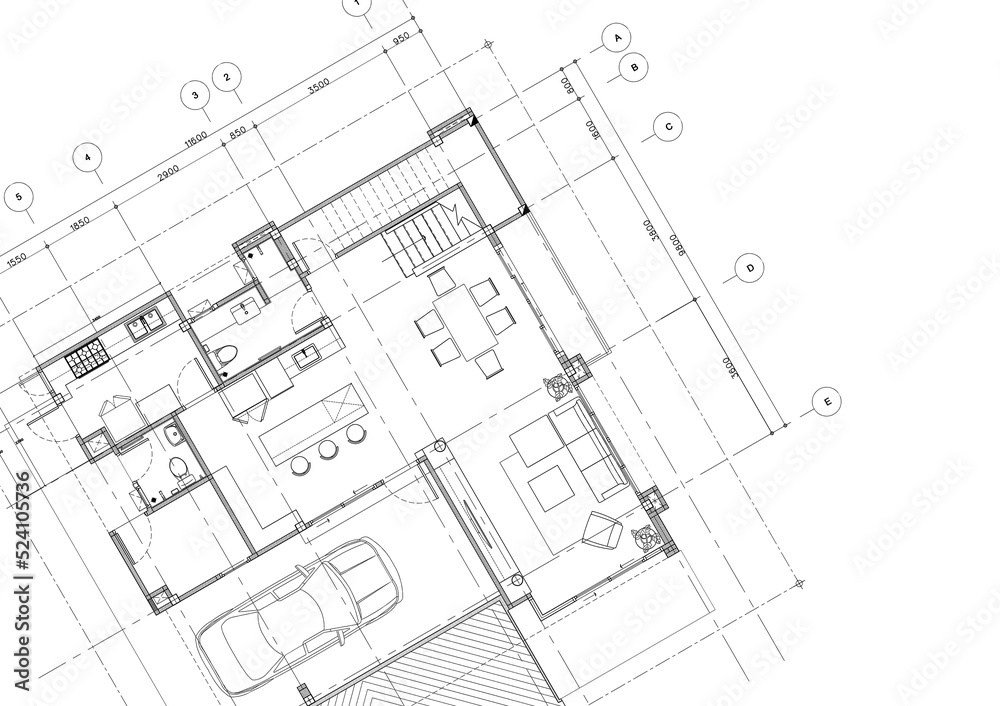 Write a blueprint architecture for building. Write a blueprint architecture for building.