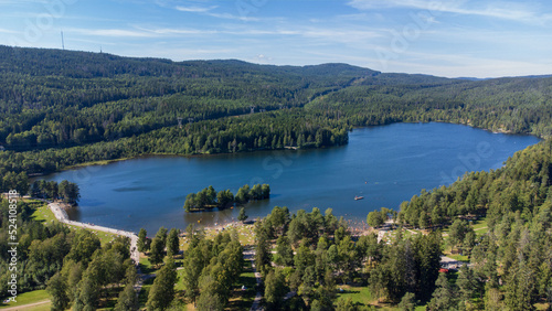 Sognsvann See Panorama photo