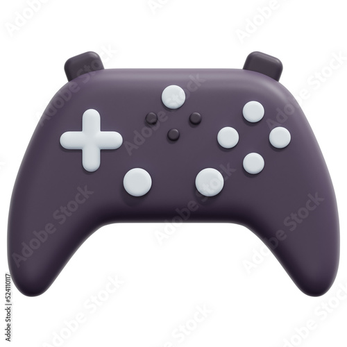 game console 3d render icon illustration