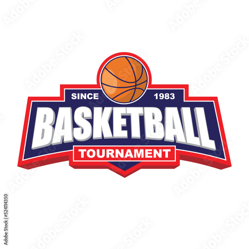 BAsket Ball Tournament Logo design © Vable