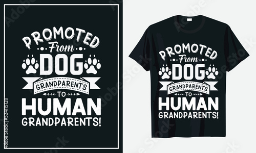 Grandparents day t-shirt design premium vector