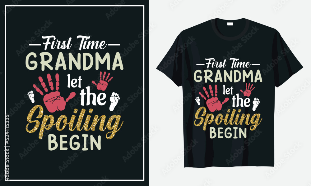 Grandparents day t-shirt design premium vector Grandparents day t-shirt design premium vector