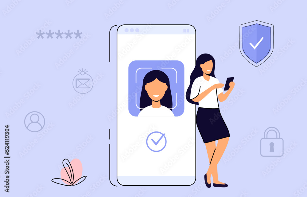 Id face identity Facial recognition technology Biometric identification