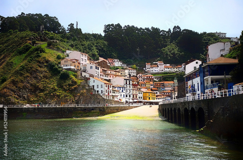 Cudillero village in Asturias Spain photo